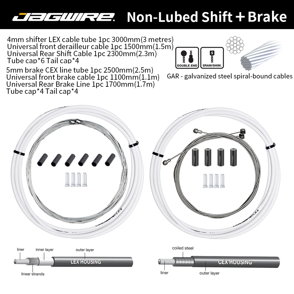 Non-oiled pair White