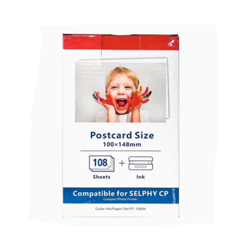 Stampante Fotografica Selphy Pt108In Per Carta Fotografica A Sublimazione Canon Cp910 Cp1200 Cp1300 Cp1500