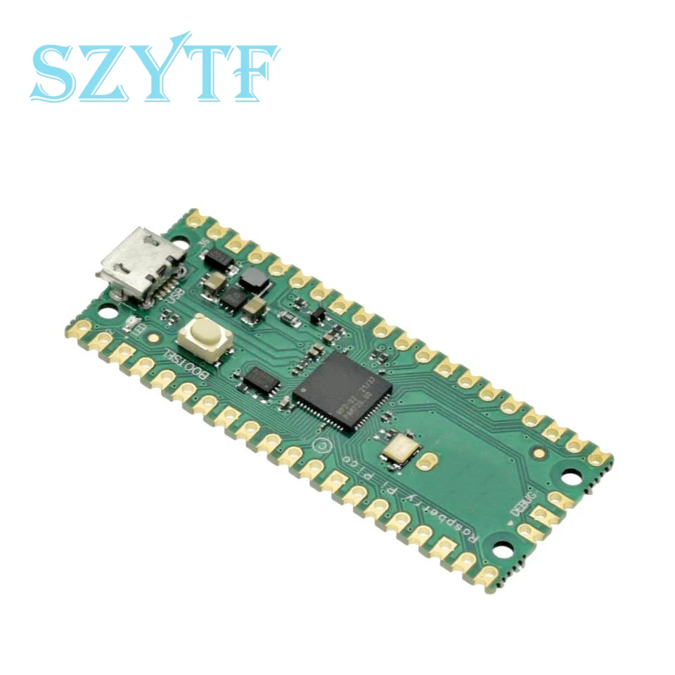 Raspberry Pi Pico Microcontroller Development Board with Dual-Core Wireless WiFi Capability