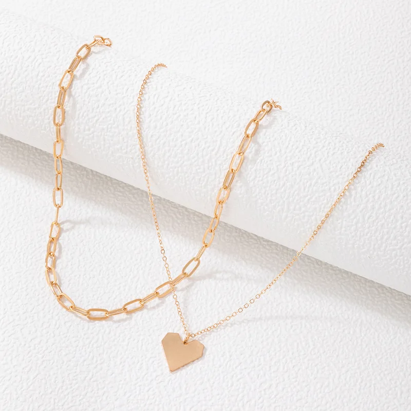 Simple Multilayer Triangle Metal Accessories