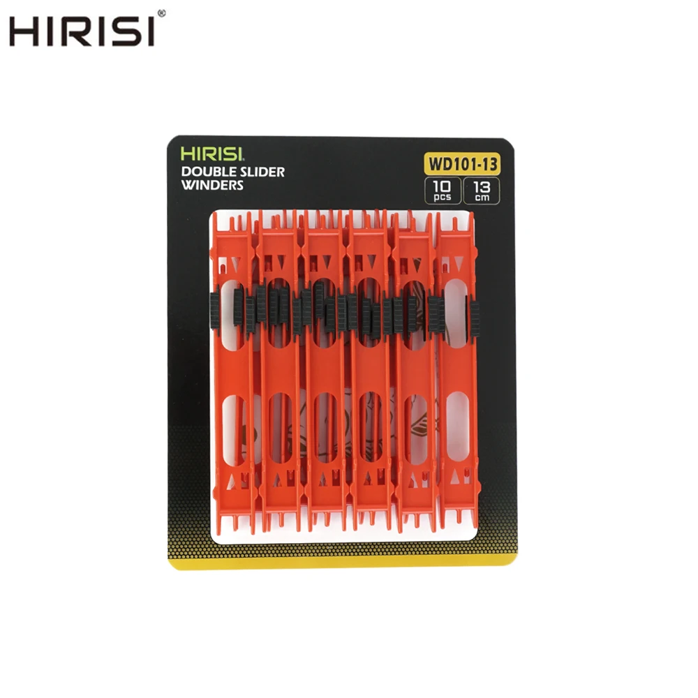 Hirisi 10 Stück Angeln Kunststoff Schnur Winding Board Rig Halter Angelschnur Zubehör Rig Wickler WD101 – Detail 1