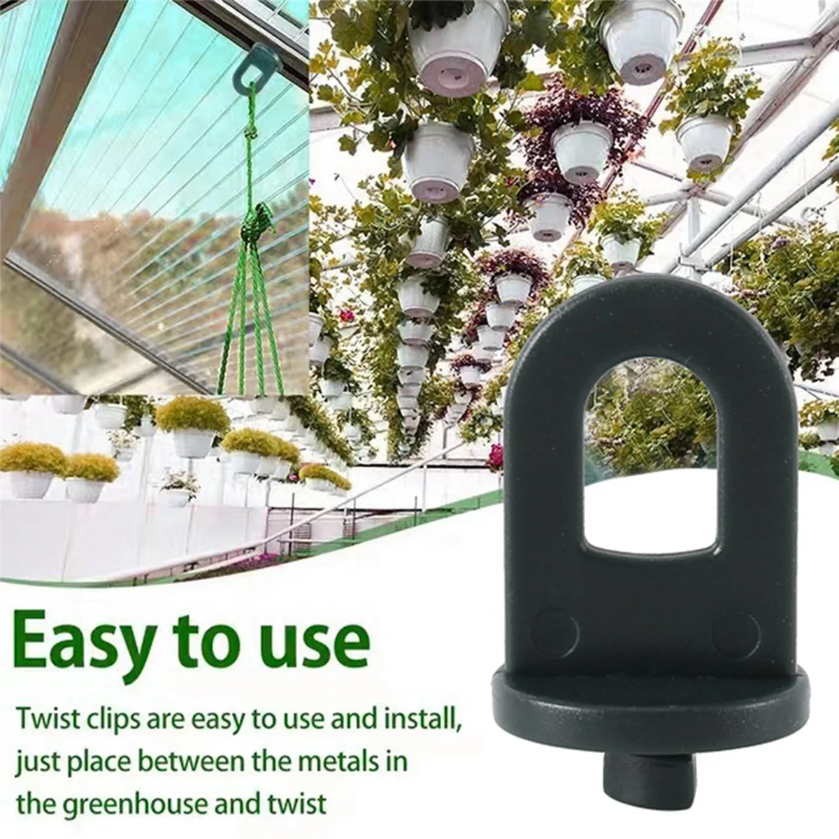 

100 шт. Крючки для подвешивания теплицы, застежка-Пряжка, крючок для прививки растений, овощей, зажим для теплицы, подставка, зажим для винограда