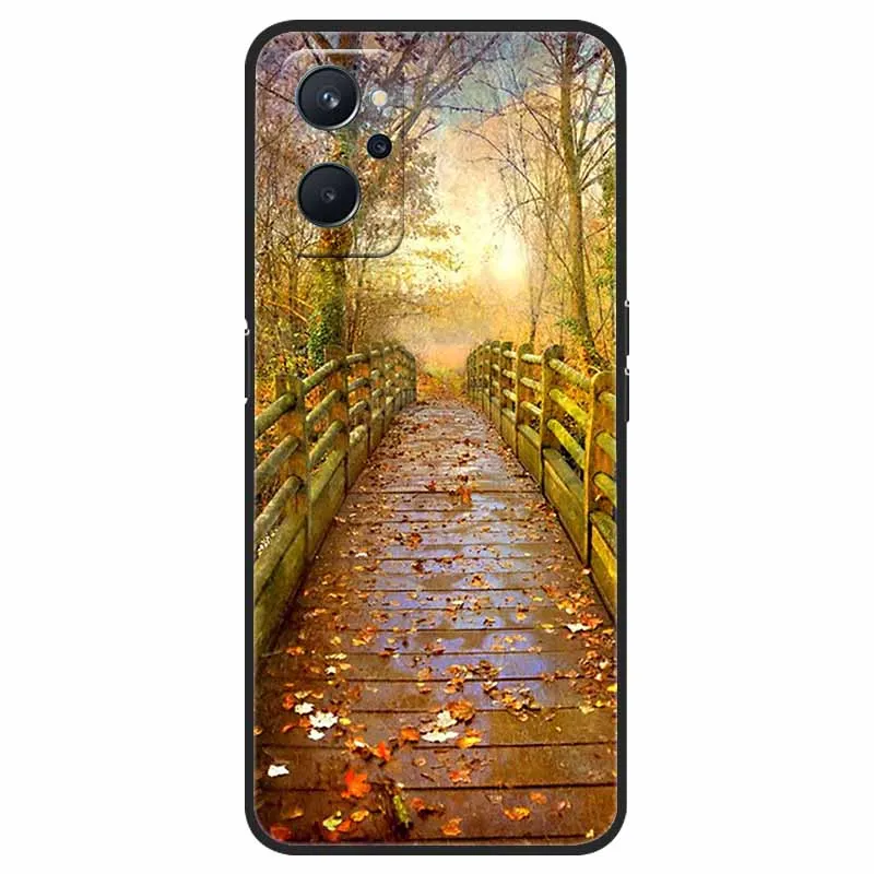 For Coque realme 9i Case Shockproof Soft silicone TPU Back Cover For oppo realme 9i 9 i i9 Realme9i Phone Cases 9i Cute Cartoon oppo phone cover Cases For OPPO