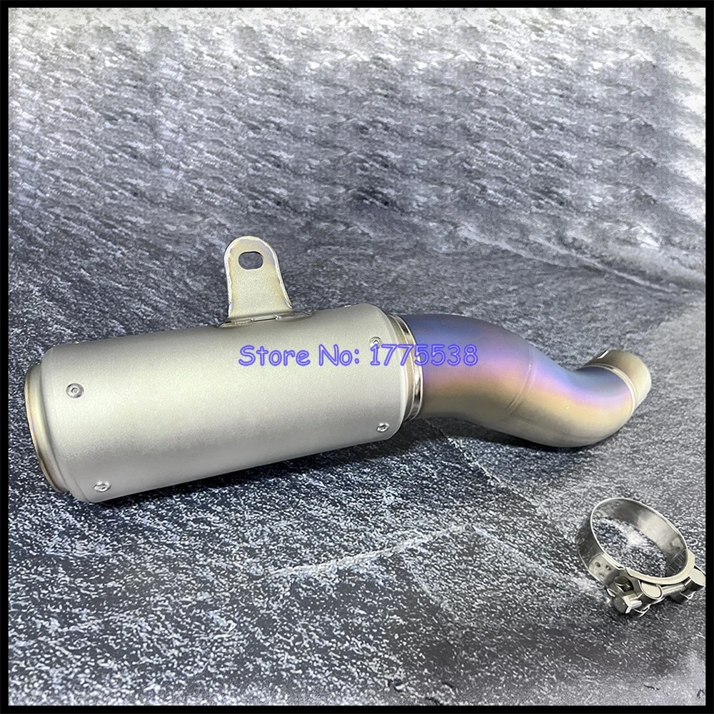 Titanium Alloy for Kawasaki ZH2 2020-2023 H2 H2SX H2SX SE Handmade Motorcycle Exhaust Slip-on Link Pipe Escape Moto Muffler - Image 4