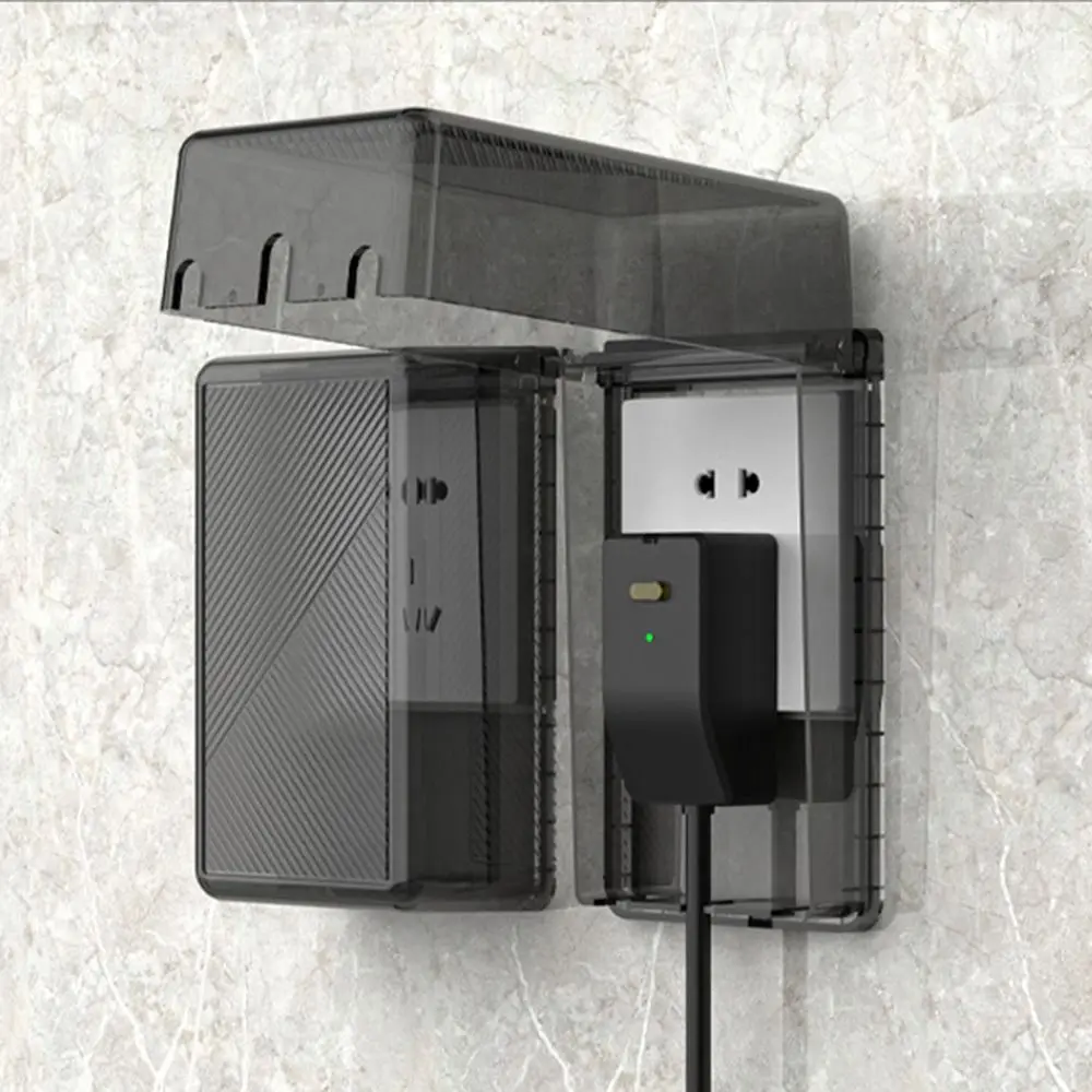 Transparent Waterproof Plastic Socket Protector Cover