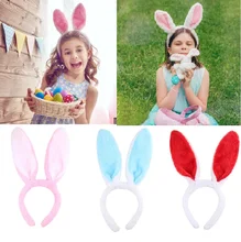 

Easter Adult Kids Cute Rabbit Ear Headband Happy Bunny Easter Party Decoration Supplies Spring Easter Party Favor for Kids Gifts