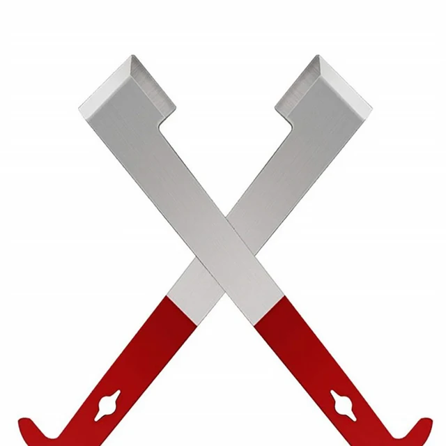 Rozsdamentes Méhcsaládos Szerszámkeret Emelő És Kaparó J Alak Horog Méhész Kés - Image 3