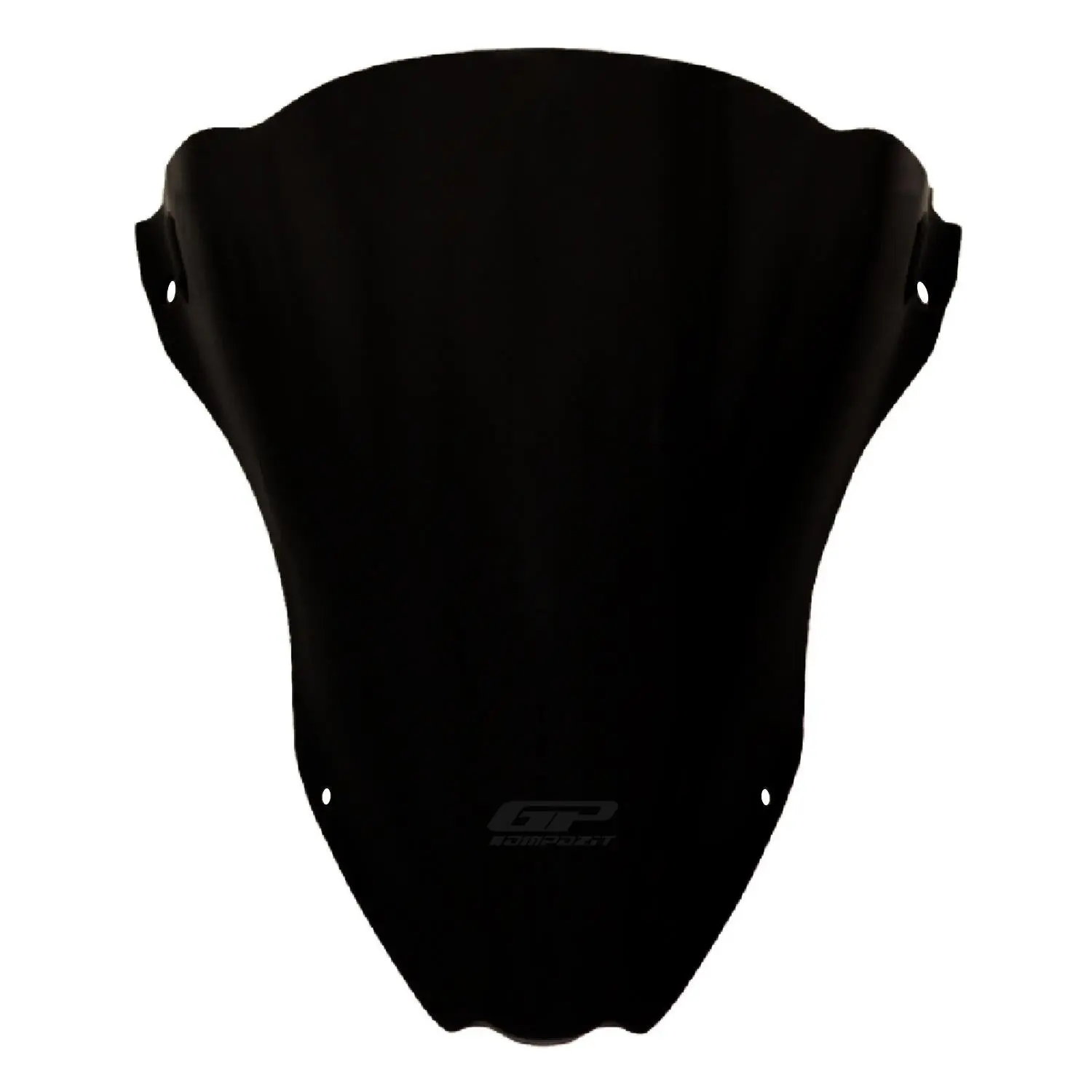 

GP Composite For ZX-10R 2016-2017 Compatible Windshield Windscreen Black 34 cm