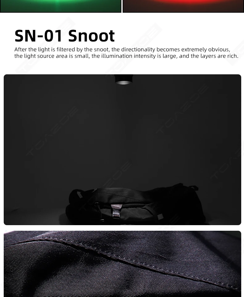 Description Picture 6 of itemMetal Conical Snoot with Honeycomb Grid 5pcs Color Filter Kit for Bowens Mount Studio Strobe Monolight Photography Flash