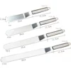 6/8/10/12 Inch Stainless Steel Cream Icing Frosting Spatula for Cake DIY Cake Decorating Tools Utensils Accessories 6