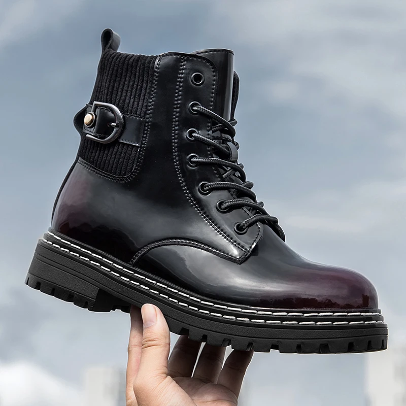 2024 Moda Uomo Stivali Scarpe Da Donna All'Aperto Stivali Da Uomo Caldi Stivali Da Coppia Neri Scarpe Da Uomo Stivali Da Neve Per Adulti Calzature Inv