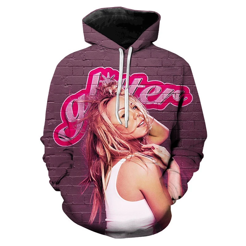

Rapper Mariah Carey 3d Print Men/Women Hoodie Casual Oversized Pullover Popular Sweatshirt Fashion Tops Trend Unisex New Clothes