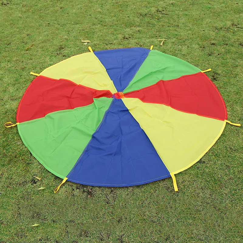 1PC Rainbow Design Umbrella Colorful Sports & Entertainment Product Outdoor Team Sport Play Set Rainbow Pattern