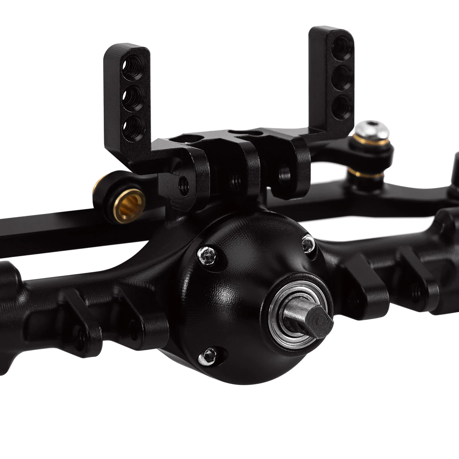 INJORA +4mm Planet Axles with Brass Steering Knuckles for 1/18 TRX4M 