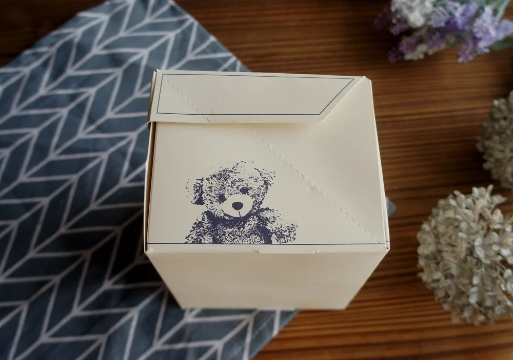 10 Pcs Blue Dog Bear Doll Paper Boxes 15.5×10×12cm for Wedding Birthday Valentine’s Day... - SKU BDBB2204 - UGI Packaging