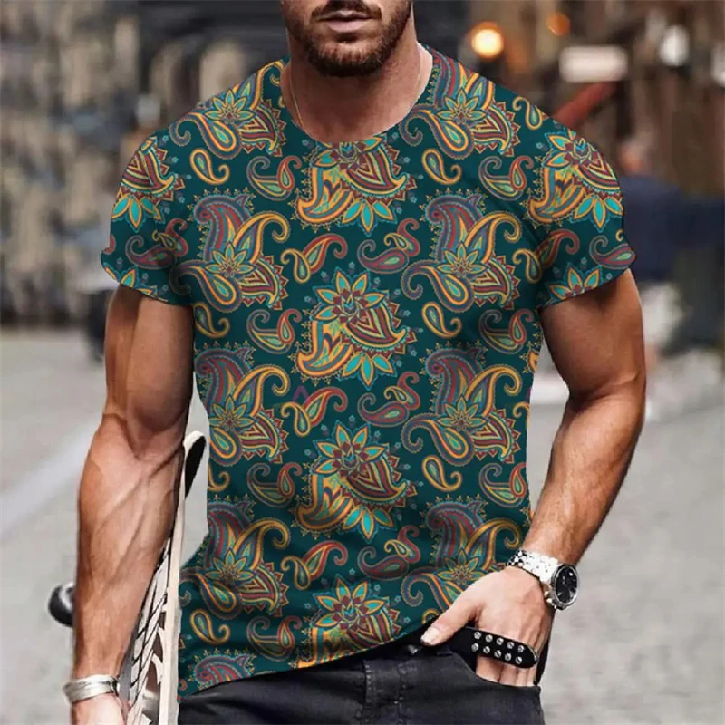 

Vintage Men's T-Shirt Casual Streetwear Men Clothing Summer Short-sleeved Tops Oversized Tshirts 2024 Cool Designs O Neck Tees
