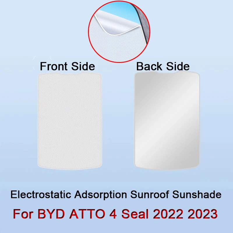 Sunshade Sunroof Bumper Sunscreen For Tesla Model Y 3 Sunroof Electrostatic  Adsorption Sunshade Roof Sunscreen Heat Insulation - AliExpress