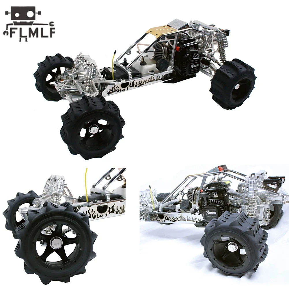 Rc Car Front Rear Same Sand Desert Wheel Tire Skin Set for 1
