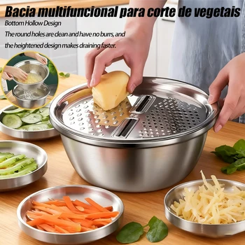 3-in-1 Salad Maker Bowl 1