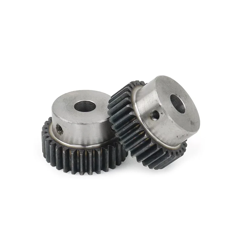 1pc Spur Gear Pinion 17T 17Teeth Mod 1.5M Bore 8mm Straight Teeth Positive Gear 45# Steel CNC Gear Rack Transmission