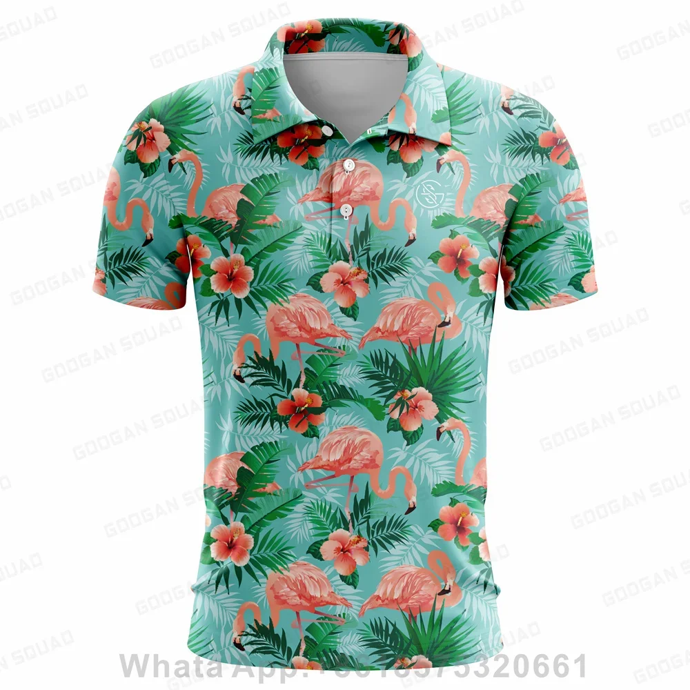 

2023 Nieuwe Fashion Golf T-shirt Men Golf Polo Shirts Summer Thin Breath Short Sleeve Business Casual Anti-wrinkle Tshirts