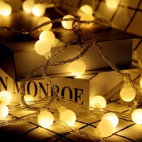 LED Light String – PVC Material, Christmas Decoration, Outdoor Camping Tent Canopy Light, Long Battery Life, Waterproof & Energy