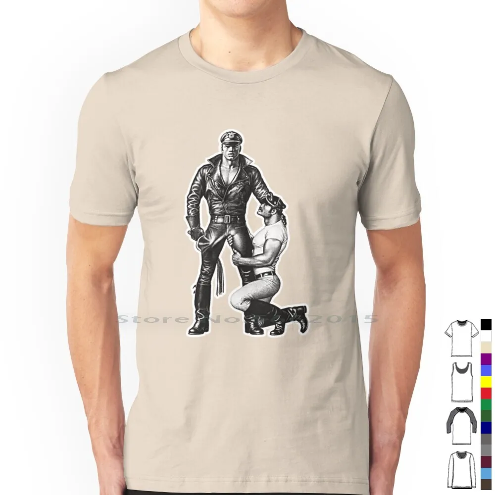 Мальчики Геи Tom Of Finland-кожаный культ (белый) майка для мужчин, гей-парней | AliExpress