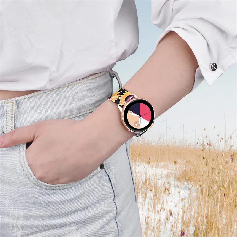 Women's Printed Band for Smartwatches - Elegant Design Bracelet