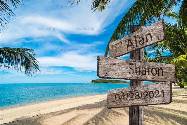 

Personalized Custom Art Canvas Painting Custom Name Birthday Signpost Poster and Prints Home Wall Decoration Gifts for Friend