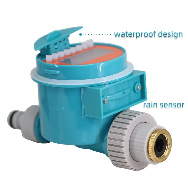 Kerti Esőérzékelő Öntözési Időzítő Növények Csepegtető Öntözővezérlő Rendszer Automatikus Sprinkler Eszköz - Image 3