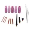 17Pcs TIG Welding Torch Gas Lens Collets Body Accessories for WP-17/18/26 1