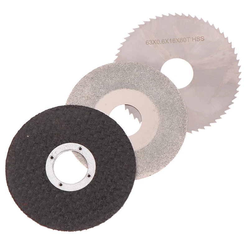 

Circular Saw Blade Chainsaw Blade 2.5in 63mm Resin HSS Alloy Saw Blade 60mm Emery Saw Blade Cutting Disc Electric Saw Accessory