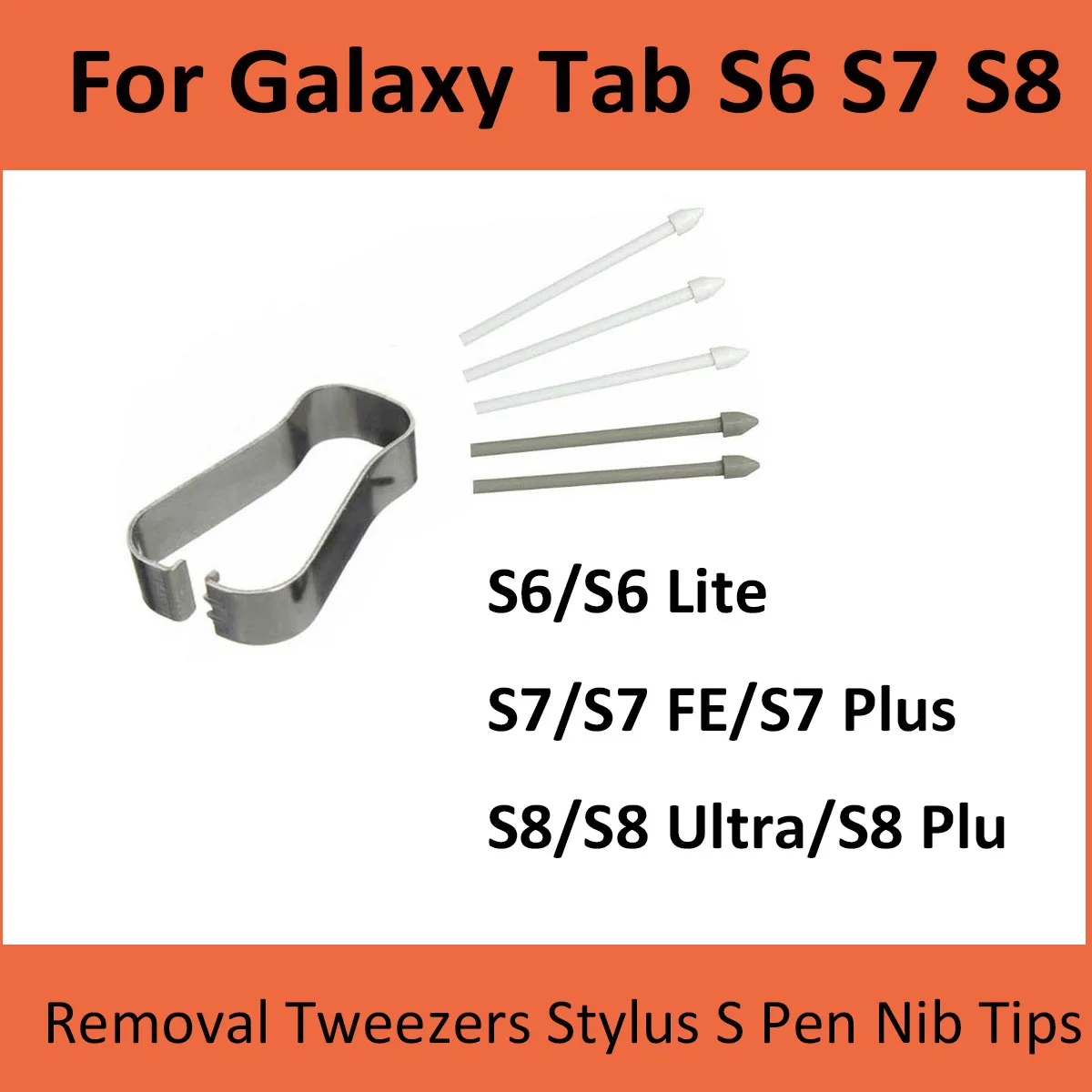 Removal Tweezers Tool Touch Stylus S Pen Nib Tips For Samsung