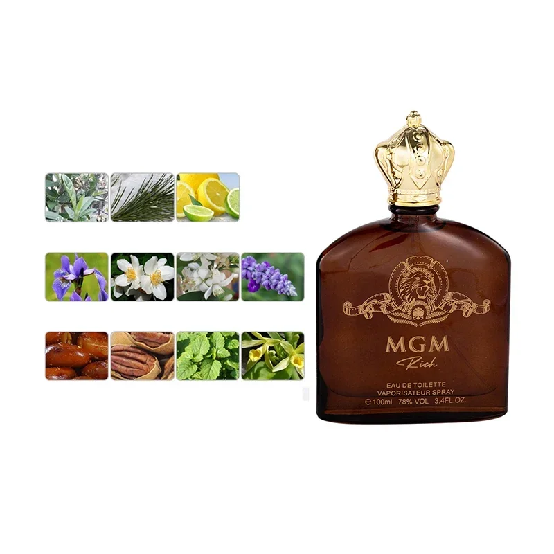 Crystal Clear Perfume Bottle with Decorative Gift Box, Elegant Leak-Proof Design for Me... - SKU PBB00826 - UGI Packaging