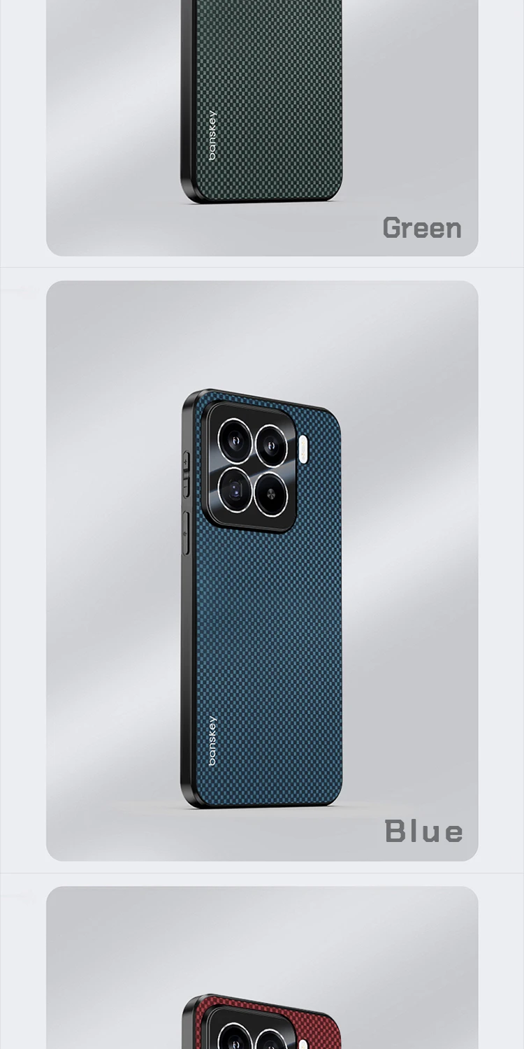 Carbon Fiber Kevlar Pattern Phone Case Image 10