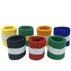 Towel Sweat Bands Set For Men Women Basketball Yoga Headband Tennis Wristbands Sport Gym Running Volleyball Wrist Wrap Sweatband 3