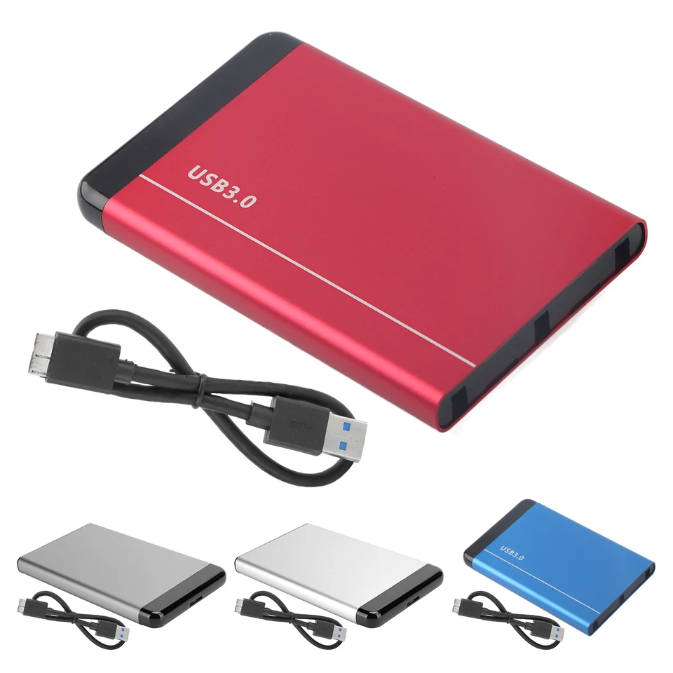 Portable Aluminum Alloy Mobile Hard Disk Enclosure