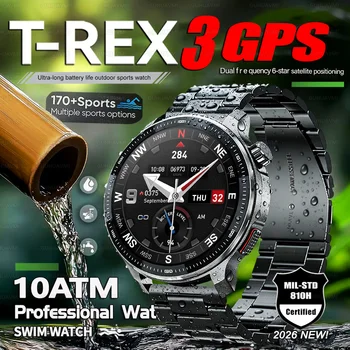 2026 Outdoor GPS Smartwatch with Offline Maps
