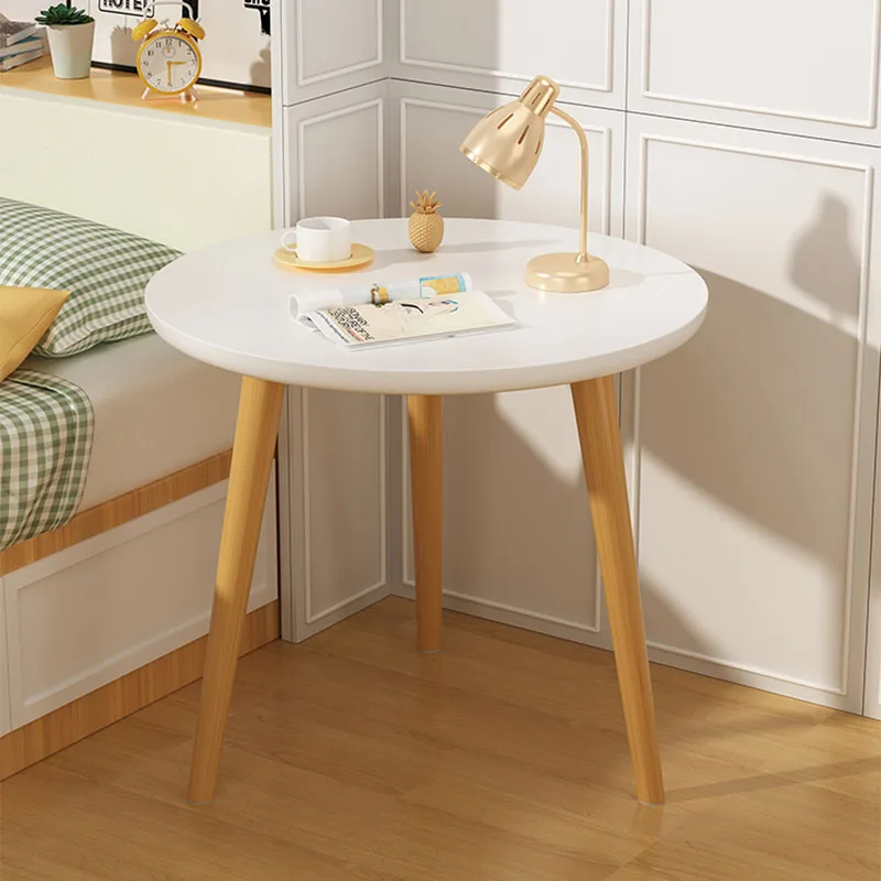 

Lightweight Coffee Table Wooden Side Low Mid-century Round Center Coffee Table Small Slinky Wohnzimmer Tisch Home Furniture