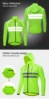 WOSAWE Thin Hooded Caps Reflective Running Jackets Windproof Water Rain Repellent Cycling Windbreaker Coat Bike Sports Jackets 3