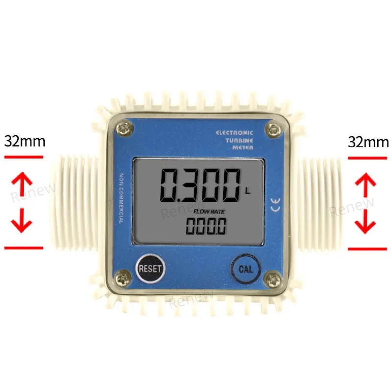 Small flow urea digital display meter gear table diesel gasoline engine oil hydraulic oil soybean water General purpose