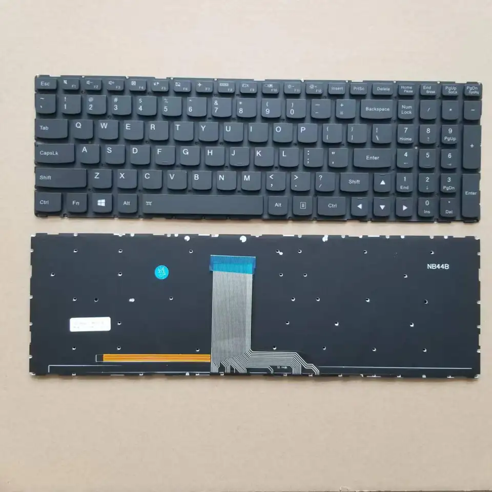 New Backlit US Keyboard Replacement For Lenovo Ideapad Y700-15ISK, 17ISK, 15ACZ