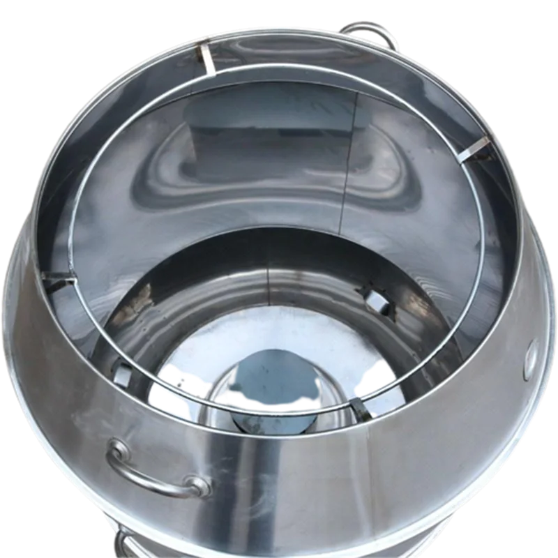 Charcoal Roast Duck Oven Commercial Stainless Steel Meat Roasting Stove Double Layer Duck Goose Roaster 90CM 3