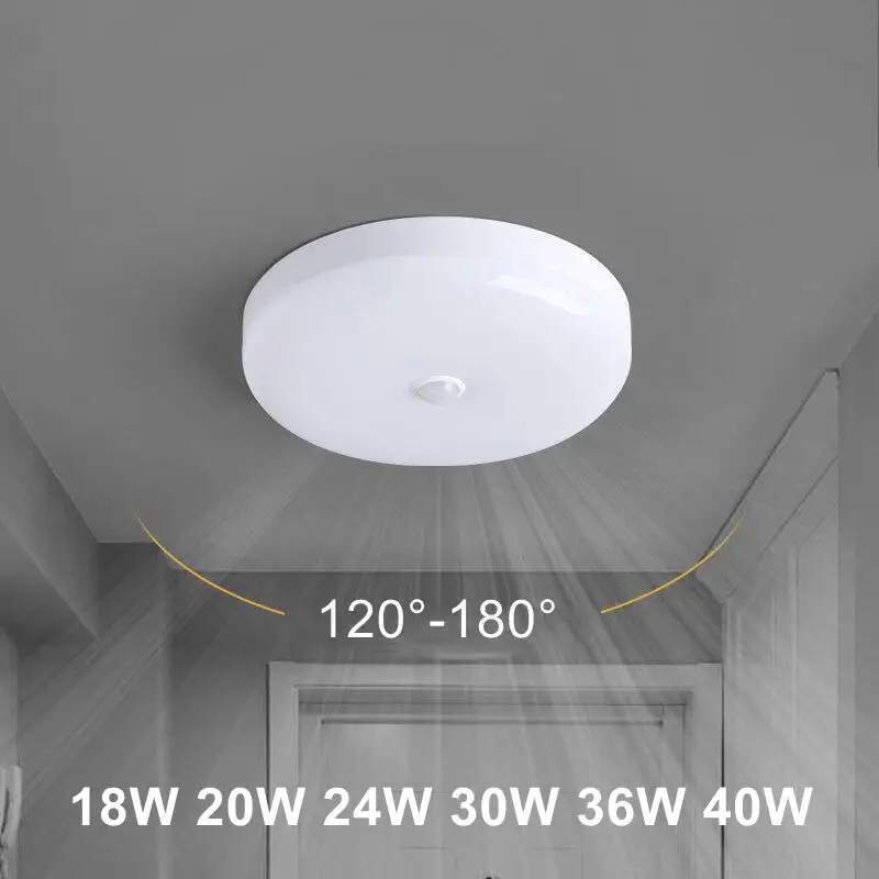 Motion sensor licht decken lampen modern zu hause indoor gang led hängende  induktion beleuchtung wohnzimmer ceil leuchtlampe smart