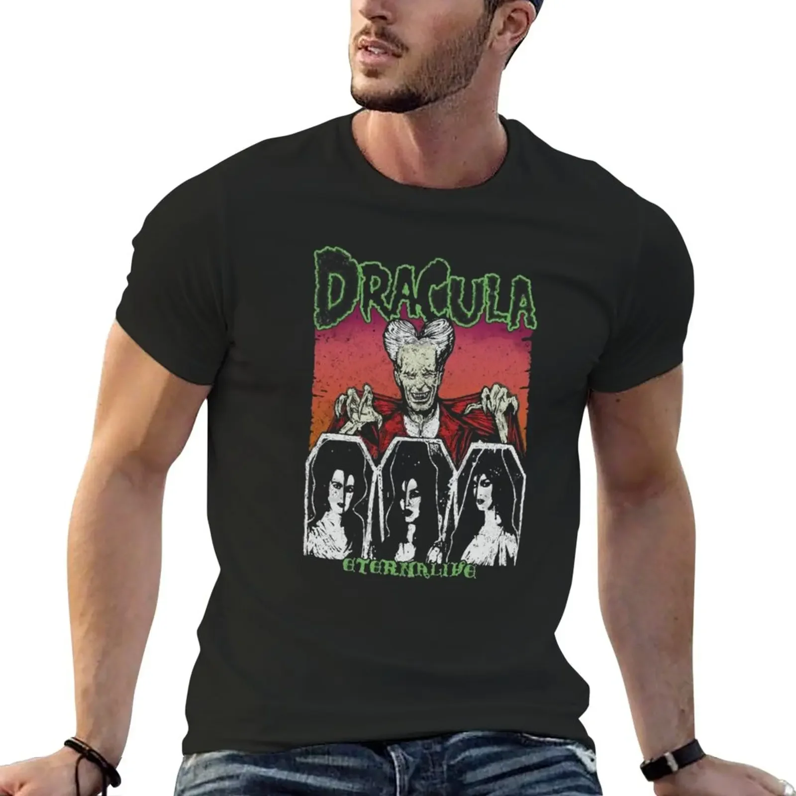

Dracula [ETERNALIVE] T-Shirt blacks for a boy men workout shirt