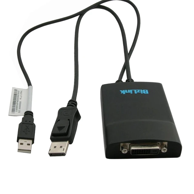Active Adapter Dell Bizlink Displayport To Dvi Dual Link Original