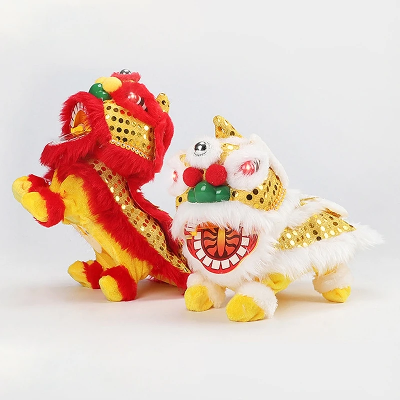 for Creative Dancing Toy Robot Plush Lion Toy Sounding Toy for Preschool 2 New Dropship