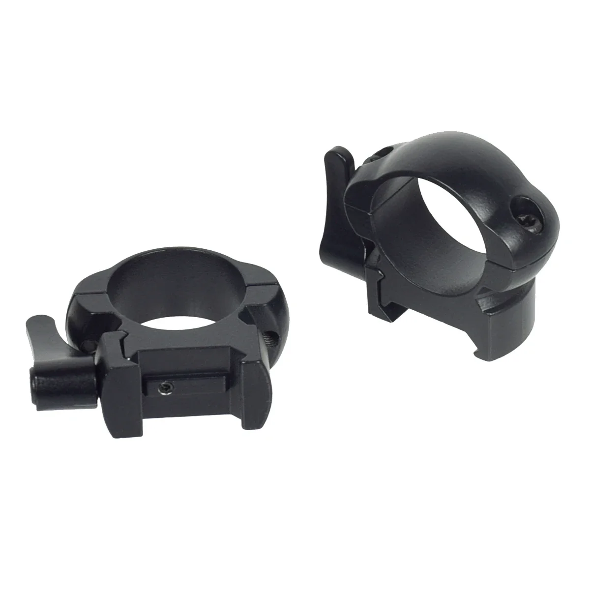 Tactical 25.4mm 30mm 2 Pcs QD Diameter Hunting Sight Scope Mount Ring Level Durable And Firm Universal 20mm Picatinny Accessory 5