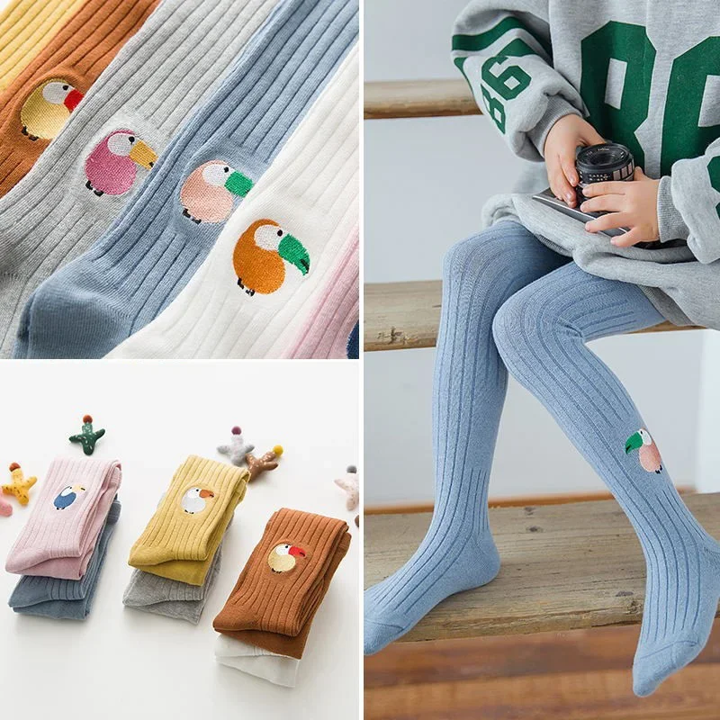 Kids Girl Cartoon Elastic Panty-hose Fashion Girls Tights Casual Warm Children Stockings Girl Clothes Pantyhose 2-10Y kids pantyhose,toddler tights