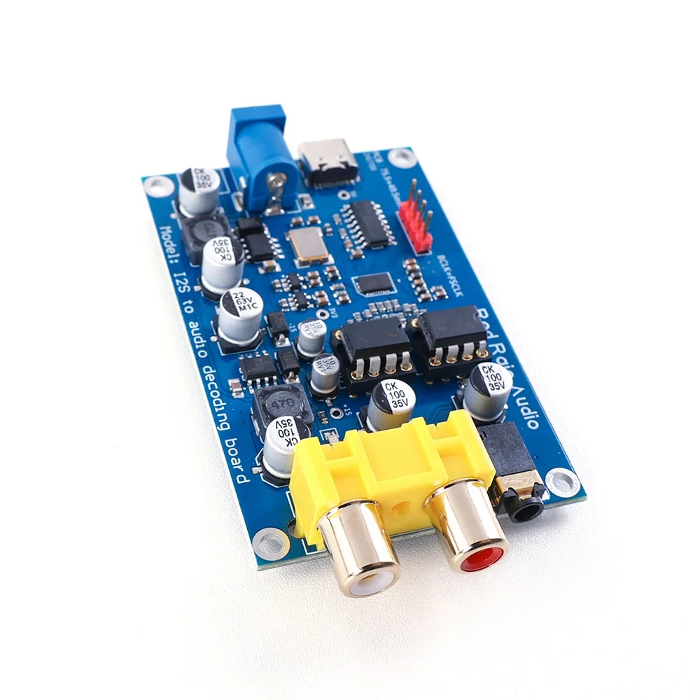 ES9038 I2S Decoder Board DSD512 Upgrade Decoder DAC Bluetooth Device Player 32Bit
